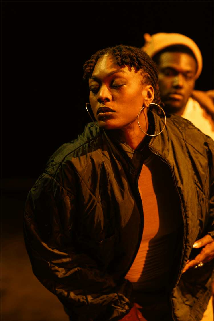 Close-up on Jaleesa ‘Tealeaf’ Coligny.